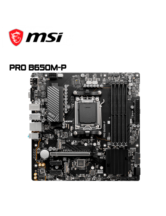 PLACA AMD MSI PRO B650M-P AM5 (PRO B650M-P)