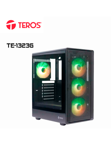 CASE GAMER TEROS TE-1323G BLACK ARGB