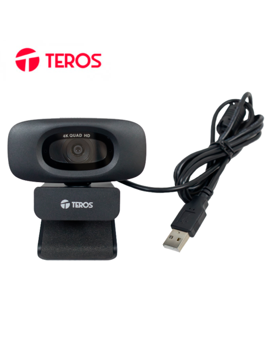 Camara Web Teros TE-9073N 4K C/Microfono USB 2.0
