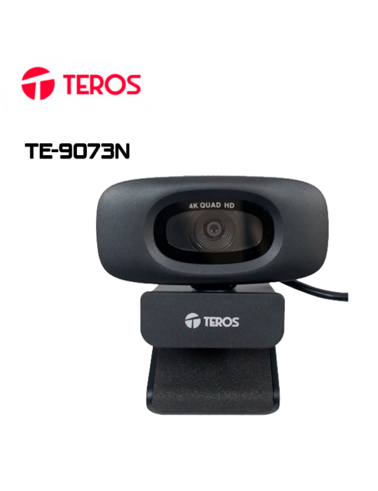 CAMARA WEB TEROS TE-9073N 4K C/MICROFONO USB 2.0