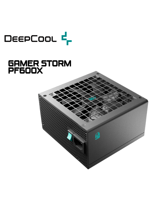 FUENTE 600W DEEPCOOL GAMER STORM PF600X 80 PLUS BRONZE (R-PF600X-HD0B-JGUS)