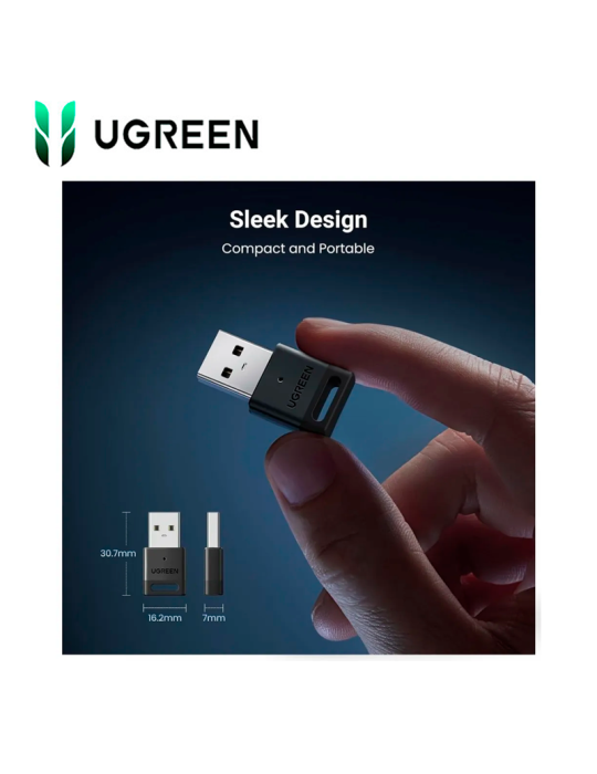 Adaptador Bluetooth USB Ugreen CM591 BT 5.3 ( 35995 )