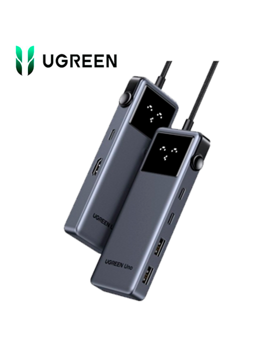 Adaptador HUB 6 En 1 Ugreen CM888 (35998) USB-C HDMI USB-A 3.2
