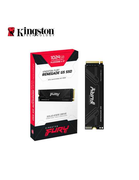 SSD M.2 Kingston Fury Renegade G5 1024GB NVME (SFYR2S/1T0)