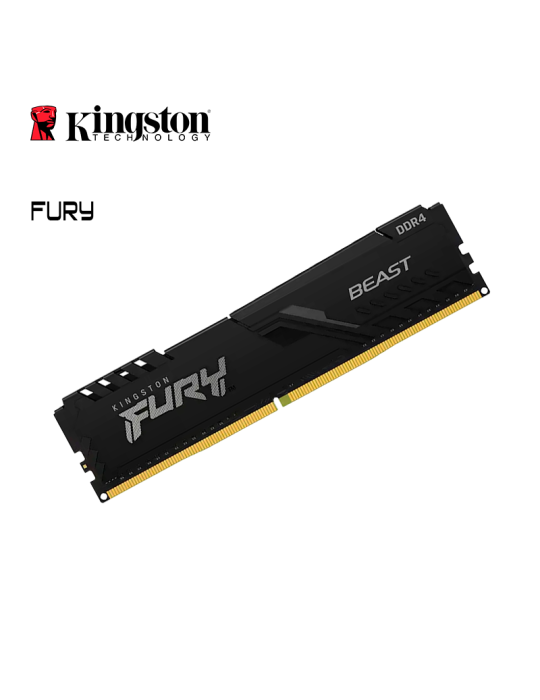Memoria DDR4 Kingston 16GB 3200MHZ ( KF432C16BB1/16 ) Fury Beast Black 1X16