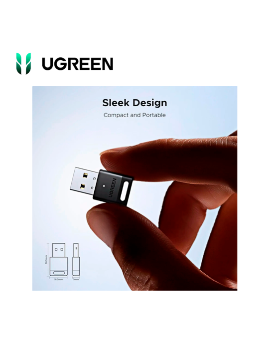 Adaptador Bluetooth USB Ugreen CM748 BT 5.4V ( 35058 )
