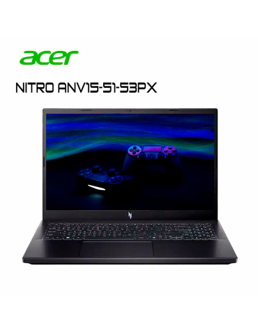 Laptop Gamer Acer Nitro ANV15-51-53PX Core I5-13420H 8GB 512GB SSD RTX 3050 6GB 16" FreeDOS (  NH.QN9AL.00Y )