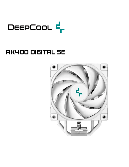 COOLER CPU DEEPCOOL AK400 DIGITAL SE ARGB WHITE (R-AK400-WHADMN-GJD)