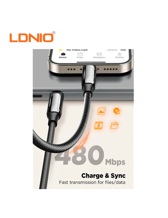 Cable USB - C/C Ldnio DE 240W LC922C