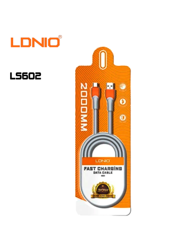 CABLE USB - A / LIGHTNING LDNIO LS602 IOS