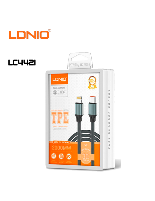 CABLE LDNIO USB-C A LIGHTNING LC442I