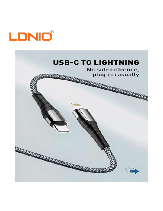 Cable USB C A Lightning Ldnio LC111