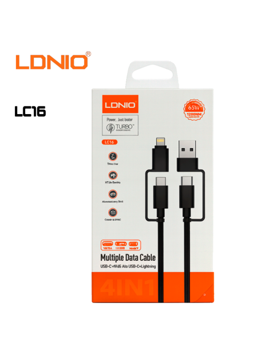 CABLE USB LDNIO LC16