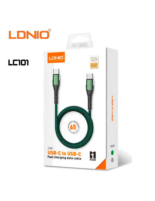 CABLE USB C/C LDNIO LC101