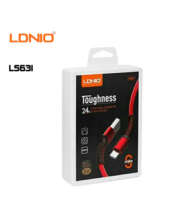 CABLE USB - A / LIGHTNING LDNIO 1MT LS63I