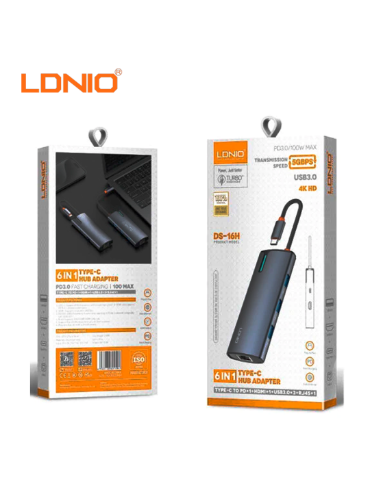 Hub Ldnio DS-16H