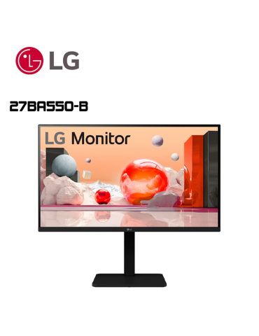 Monitor 27" LG 27BA550-B FHD 100HZ IPS HDMI VGA (27BA550-B)