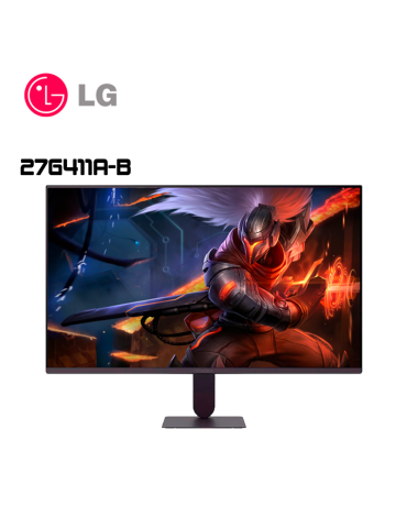 MONITOR 27" GAMER LG 27G411A-B FHD 144HZ IPS HDMI DP (27G411A-B)