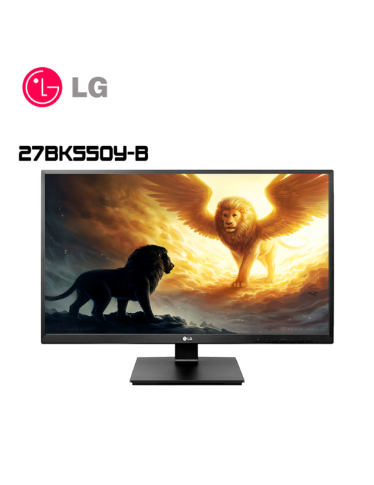 MONITOR 27" LG 27BK550Y-B FHD 5MS 75HZ HDMI DP VGA