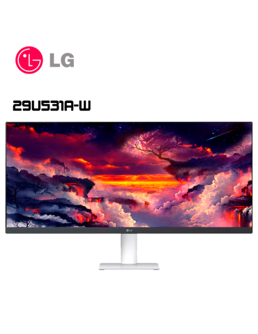 MONITOR 29" LG 29U531A-W ULTRAWIDE WFHD 100HZ IPS 5MS HDMI DP WHITE