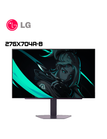 MONITOR LG 27" GAMER ULTRAGEAR 27GX704A-B OLED QHD 240HZ 0.03MS DP HDMI (27GX704A-B)