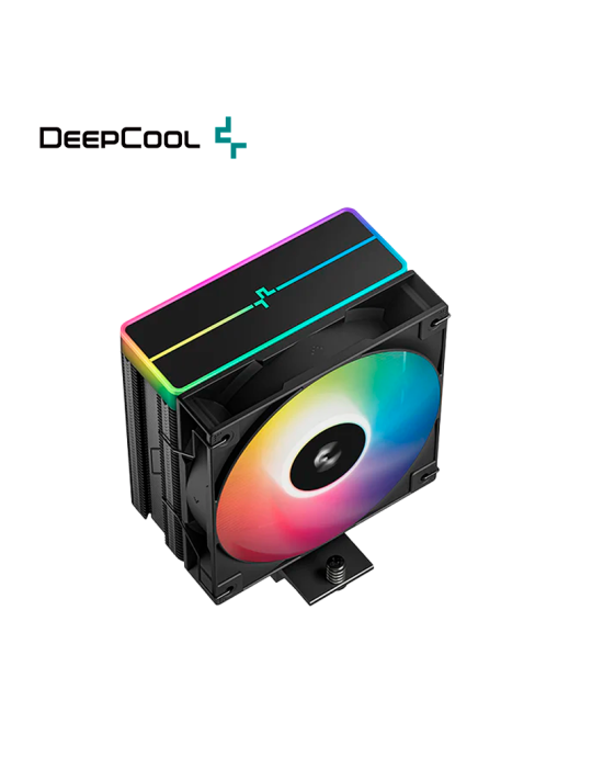 COOLER CPU DEEPCOOL AG400 ARGB V2 BLACK (R-AG400-BKAMMN-GJD)