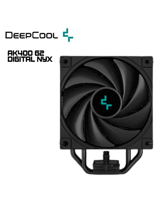 COOLER CPU DEEPCOOL AK400 G2 DIGITAL NYX BLACK (R-AK400G2-BKNNMN-GJD-1)