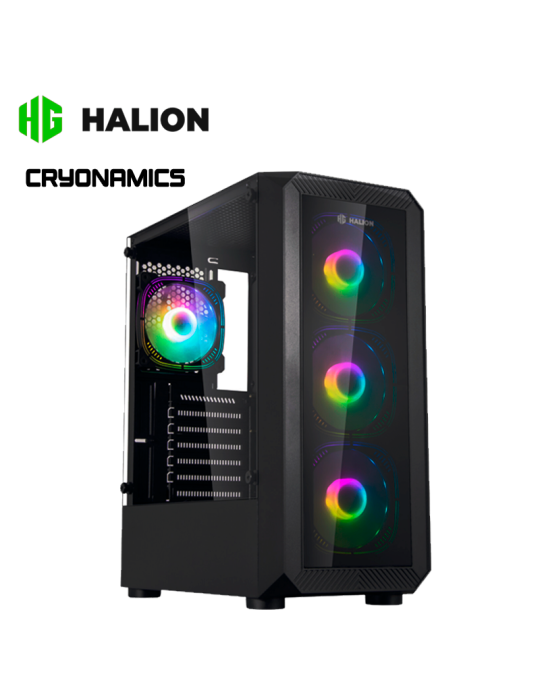 CASE 600W HALION SPARTA 844 VIDRIO TEMPLADO ARGB