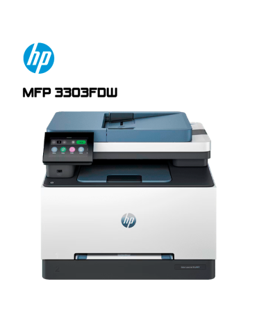 IMPRESORA MULTIFUNCIONAL HP LASERJET MFP 3303FDW ADF WIFI / ETHERNET (499M8A)