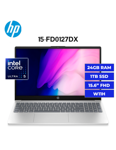 LAPTOP HP 15-FD2355LA ULTRA 5-225U 24GB 1TB SSD 15.6" W11H ( D31T7LA-ABM )