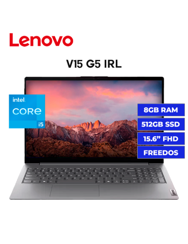 Laptop Lenovo V15 G5 IRL Core 5-210H 8GB 512GB SSD 15.6" Freedos (83HFS03B00)
