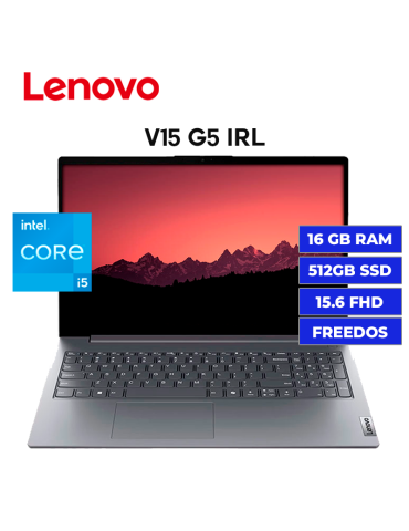 Laptop Lenovo V15 G5 IRL Core I5 13420H 16GB 512GB SSD 15.6" FreeDos (83GW005JLD)