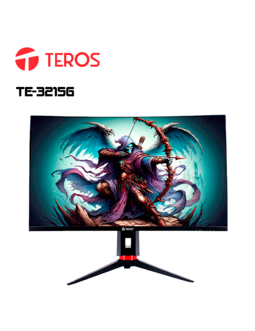 MONITOR 32" GAMING TEROS TE-3215G FHD 1MS 165HZ DP HDMI