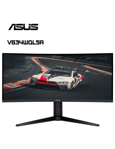 MONITOR 34" ASUS TUF GAMING VG34WQL5A CURVO VA 2K WQHD 200HZ HD 400HZ 0.5MS