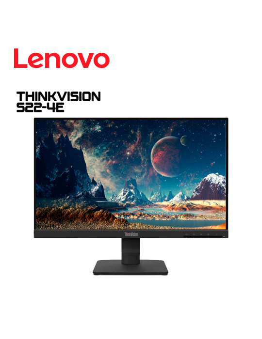 MONITOR 21.5¨ LENOVO THINKVISION S22-4E FULL HD PS 100HZ/ HDMI/ VGA (64CBKAR6LA)