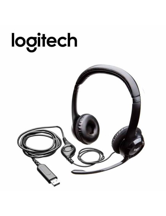 AUDIFONO LOGITECH H390 ( 981-000014 ) USB BLACK Online