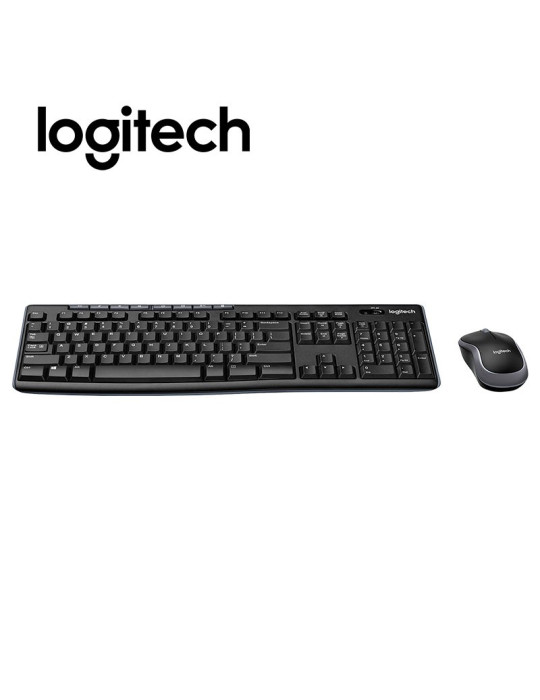 TECLADO KIT WIRELESS LOGITECH MK270 ( 920-004432 ) BLACK